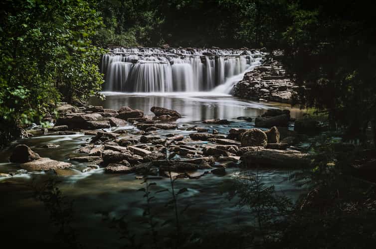 Praire Creek Park Waterfall