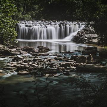 Praire Creek Park Waterfall, USA