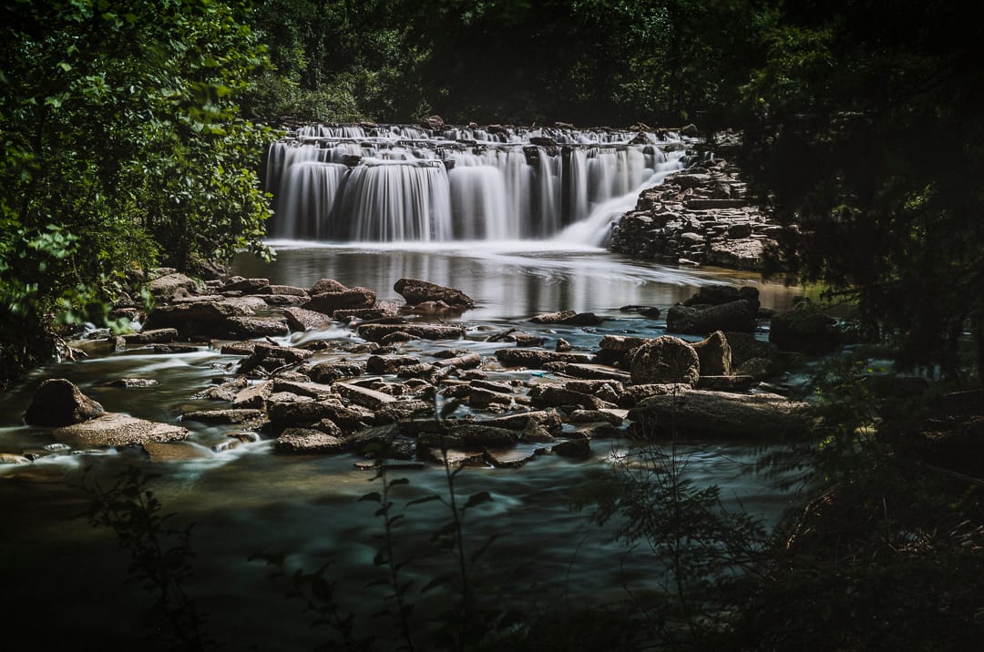 Praire Creek Park Waterfall, USA