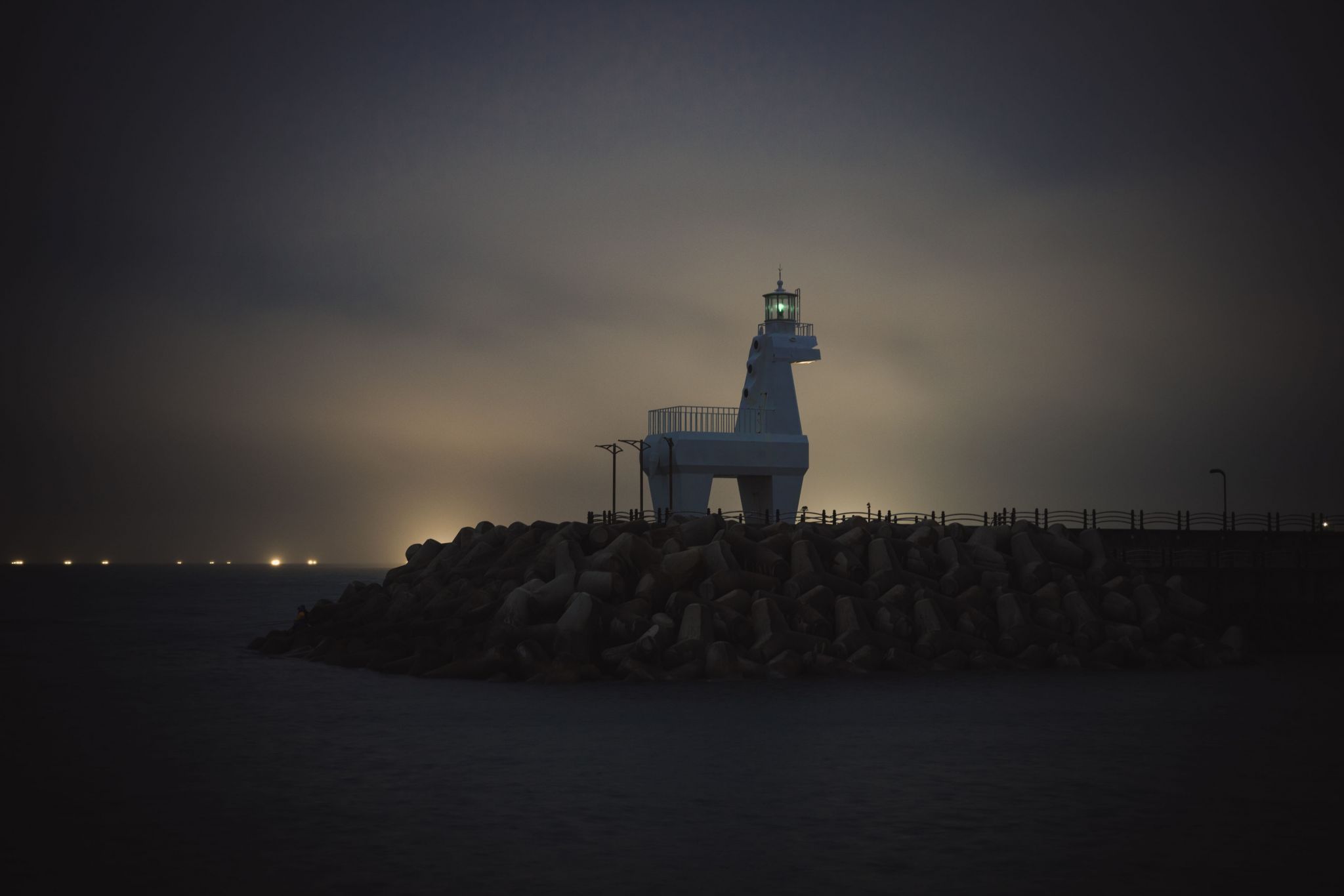 Red & White Horse Lighthouse, South Korea