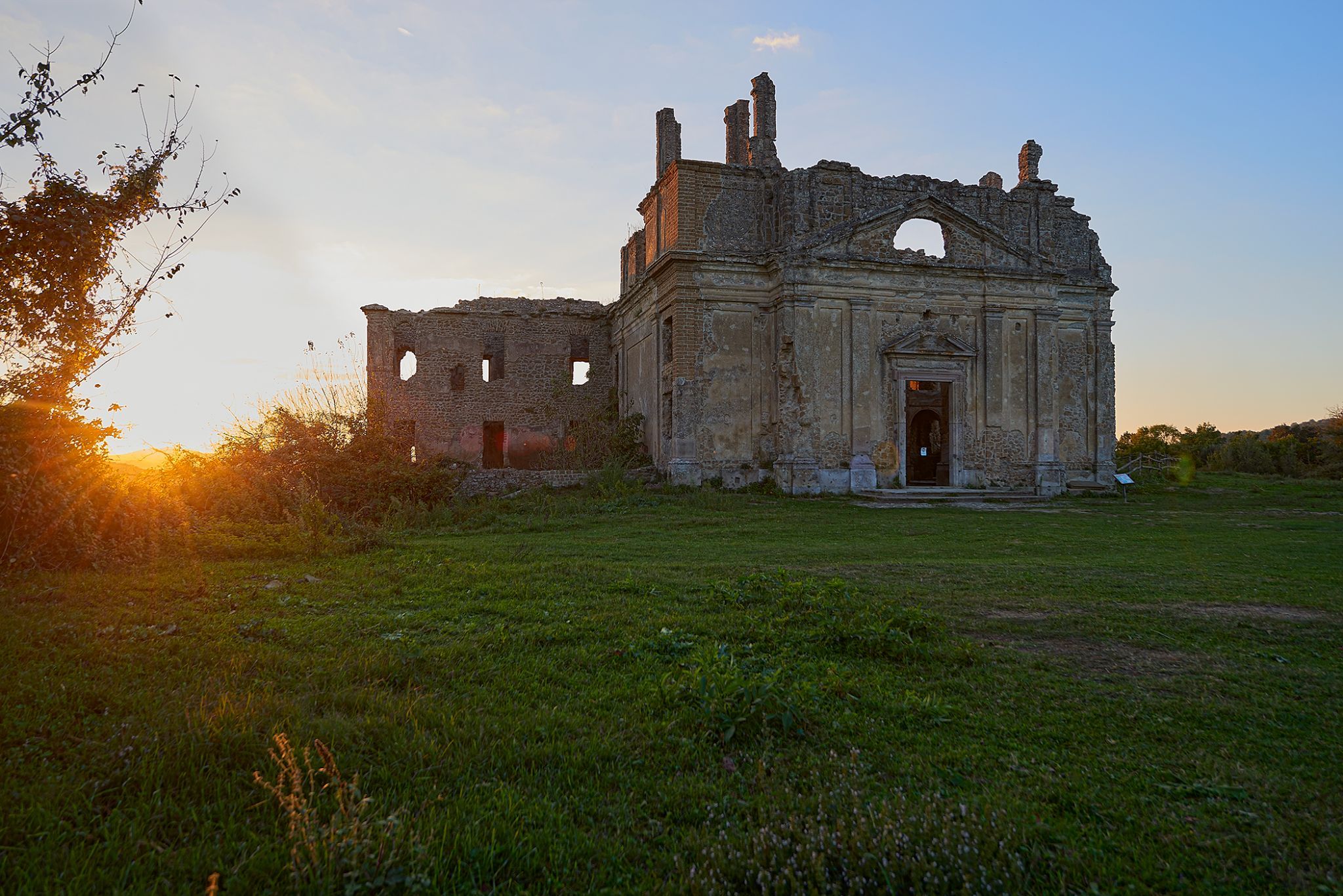 Ruins of San Bonaventura Church, Italy