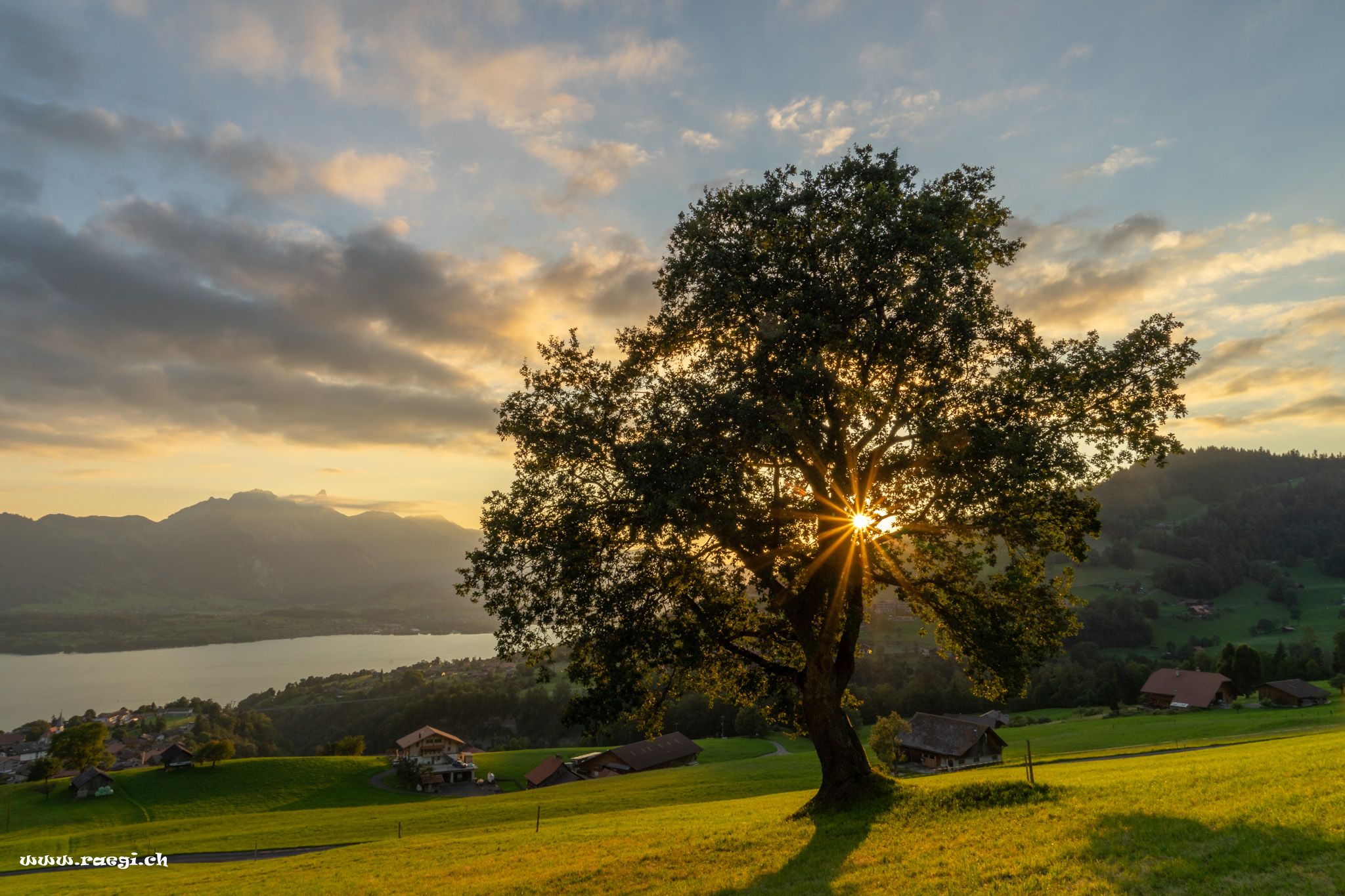 Lake Thun, Sigriswil, Switzerland
