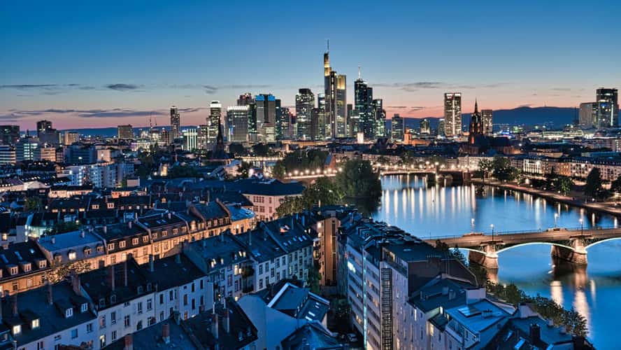 View from Main Plaza (Lindner Hotel), Frankfurt am Main