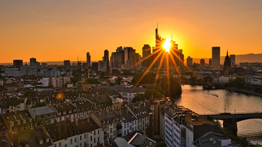 View from Main Plaza (Lindner Hotel), Frankfurt am Main
