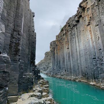 Stuðlagil Basalt Canyon, Iceland
