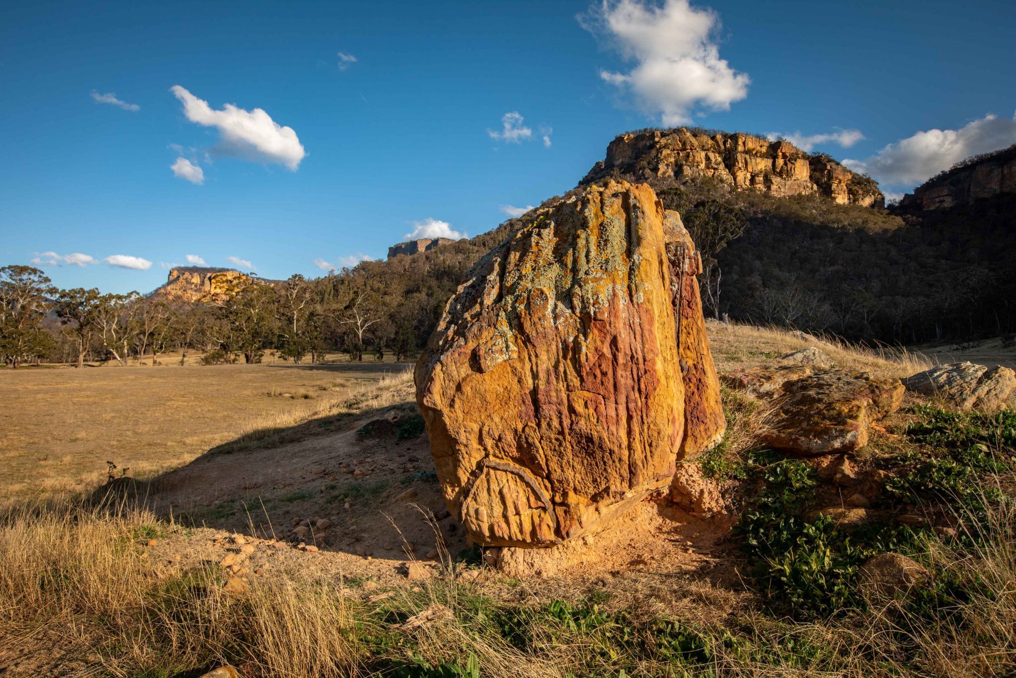 The Rock and Mountain Wolgan Valley NSW, Australia
