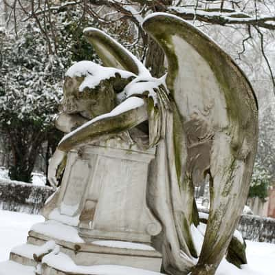 Tomb in Kerepesi Cemetery, Budapest, Hungary