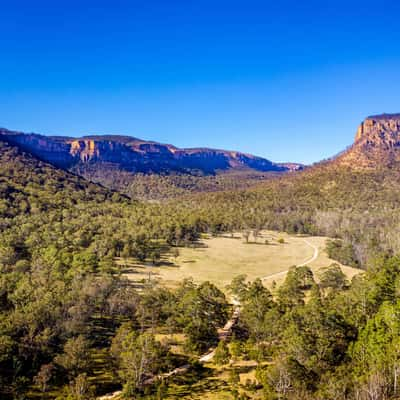 Traveling up the Wolgan Valley New South Wales, Australia