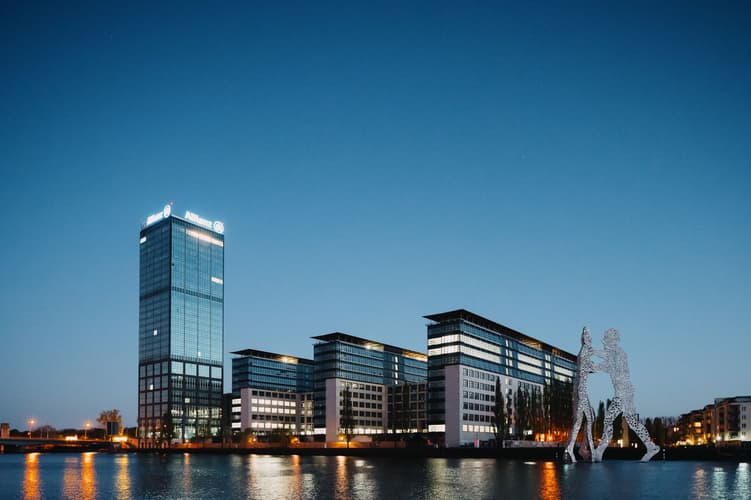Treptowers seen from the other side of the Spree