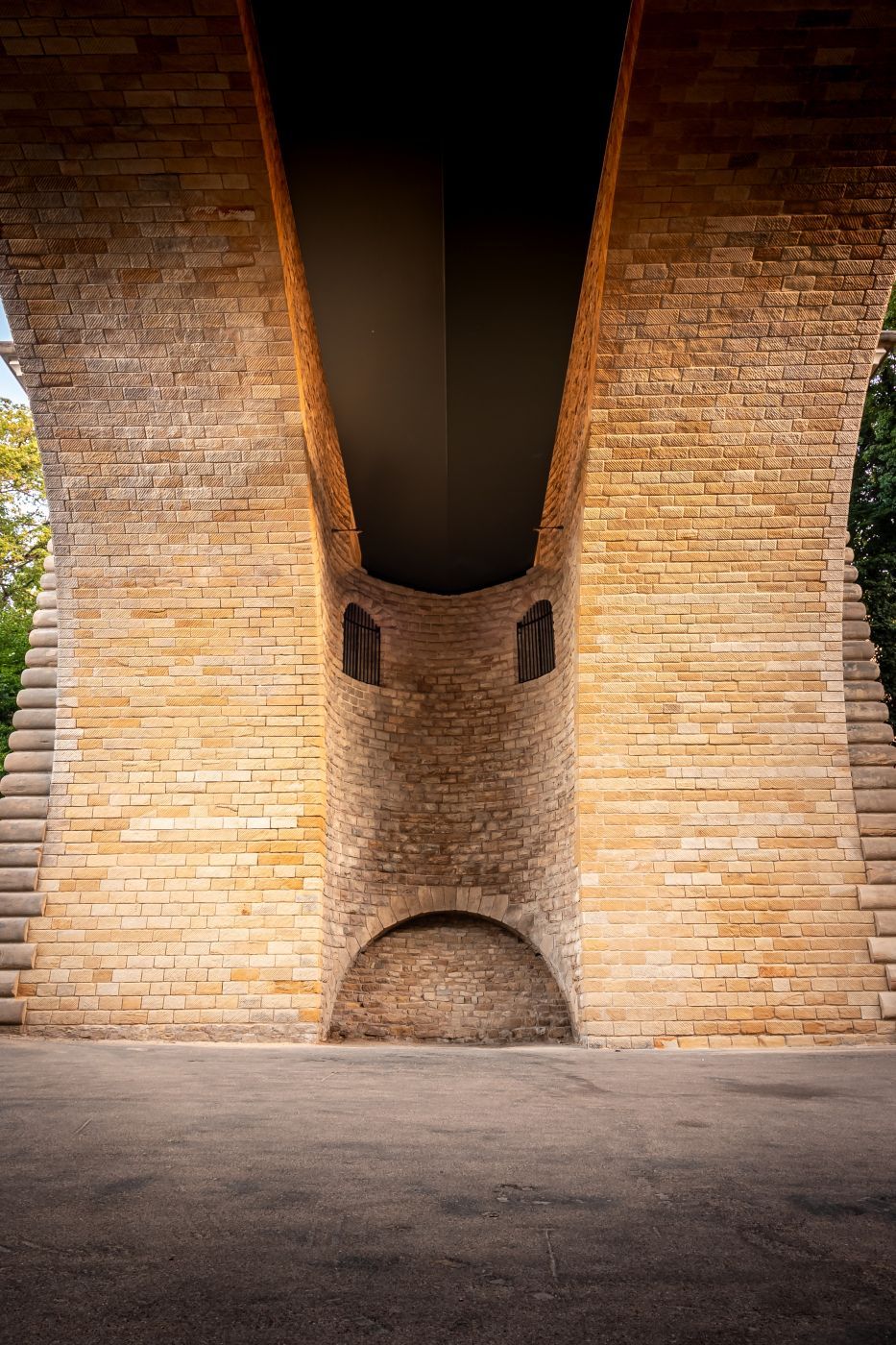 Under the Pont Adolphe, Luxembourg