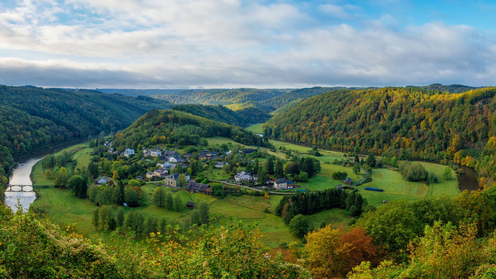 Valley of Frahan sur Semois, Belgium