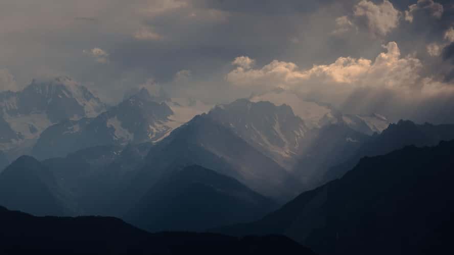 View from Les Attelas