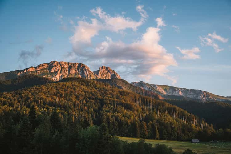 View of the Mount Giewont