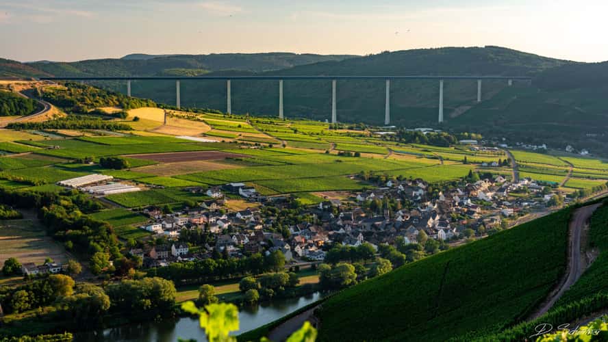 View on Hochmoselbrücke