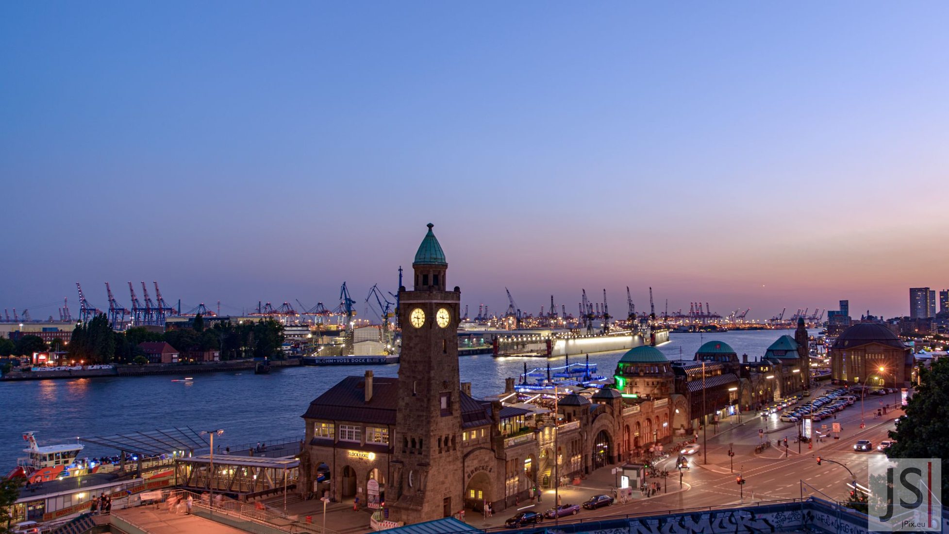 Viewpoint Stintfang, Hamburg, Germany