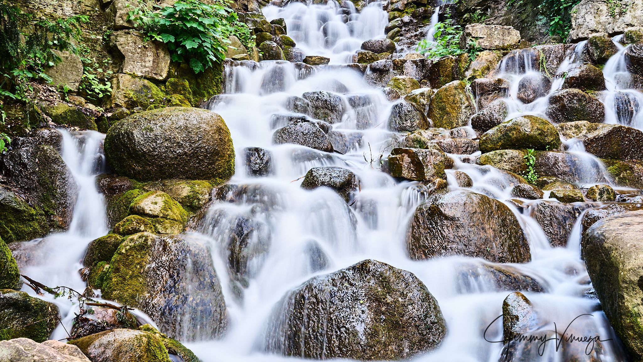 Viktoriapark Waterfall, Berlin, Germany