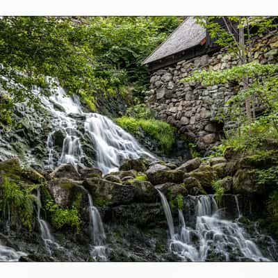 Waterfall at Röttle by, Sweden