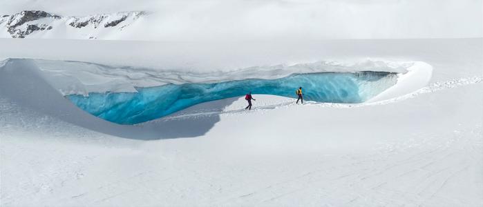 Wildstrubel gletscher