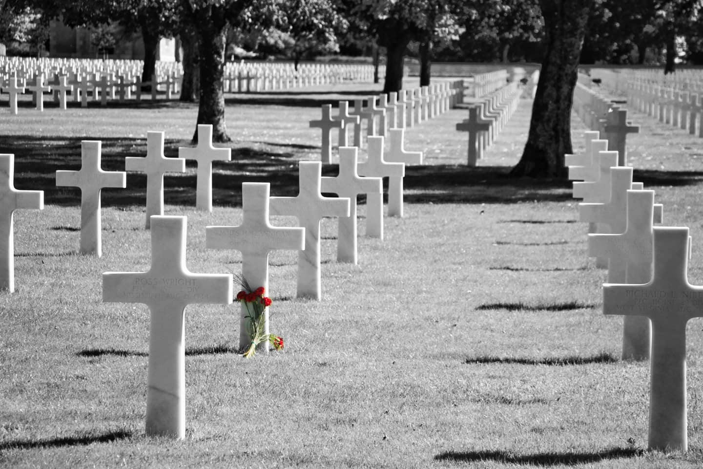 American cemetery and memorial, France