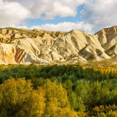 Andalusian badlands, Spain