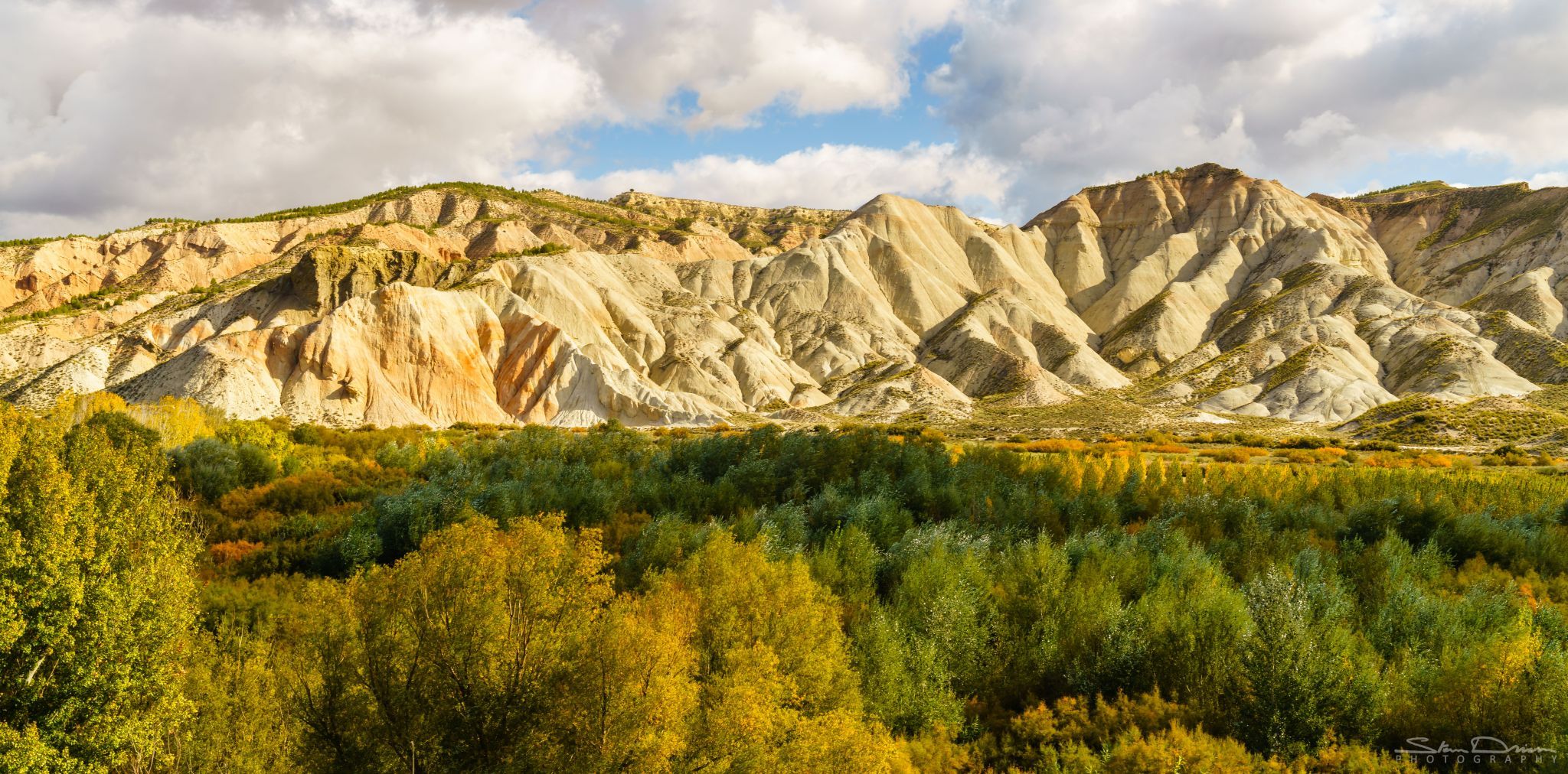 Andalusian badlands, Spain