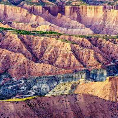 Andalusian canyonland, Spain