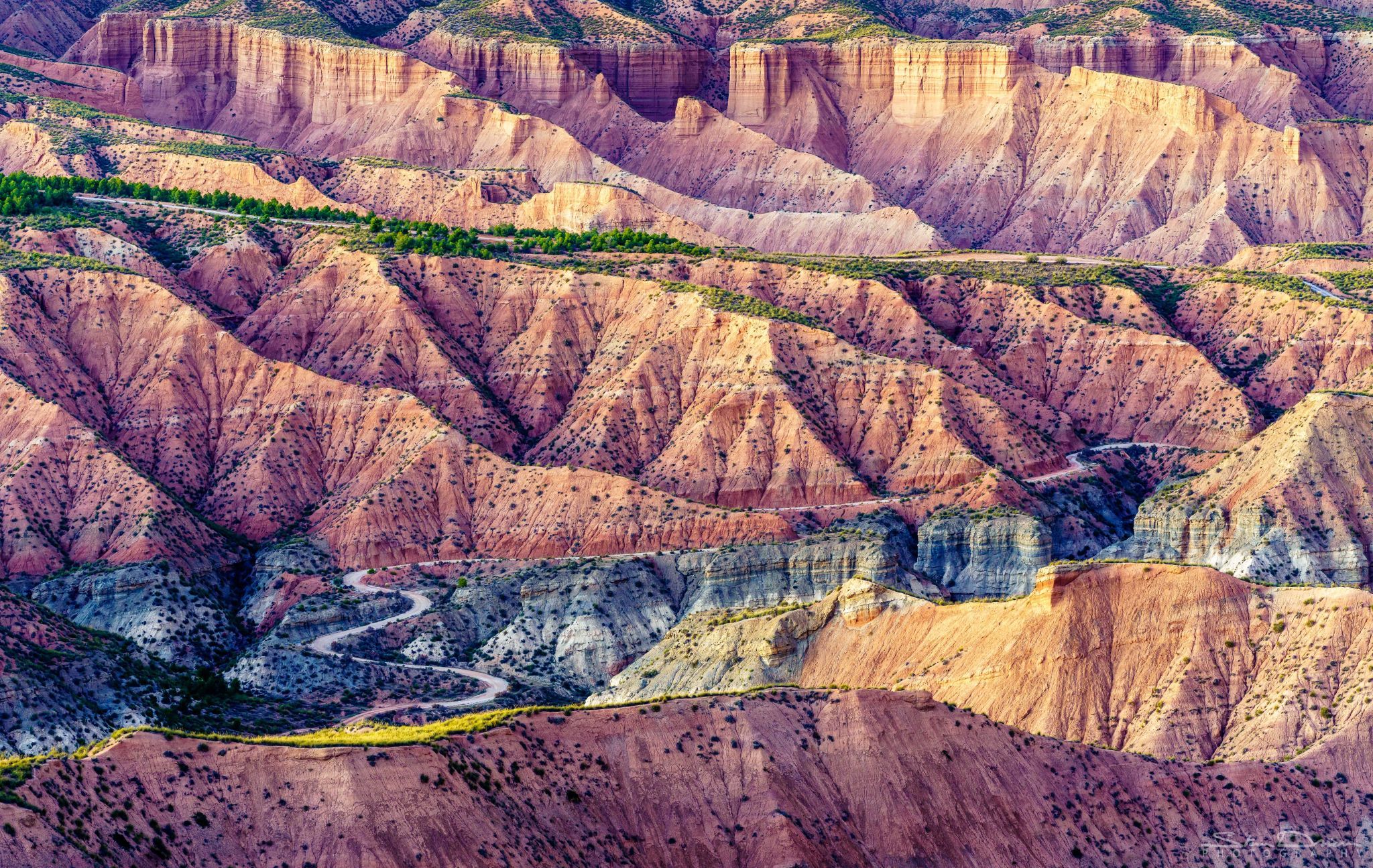 Andalusian canyonland, Spain