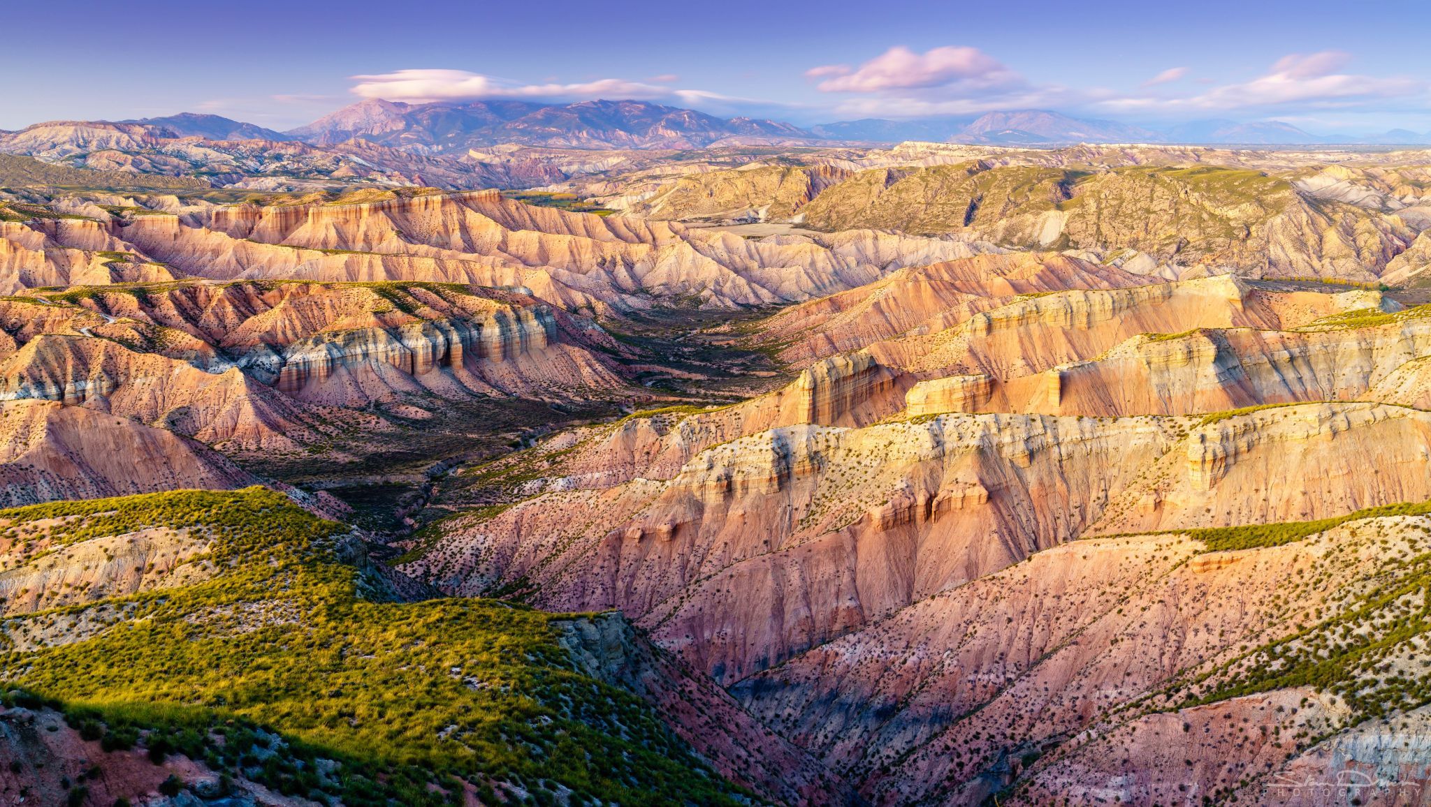 Andalusian canyonland, Spain