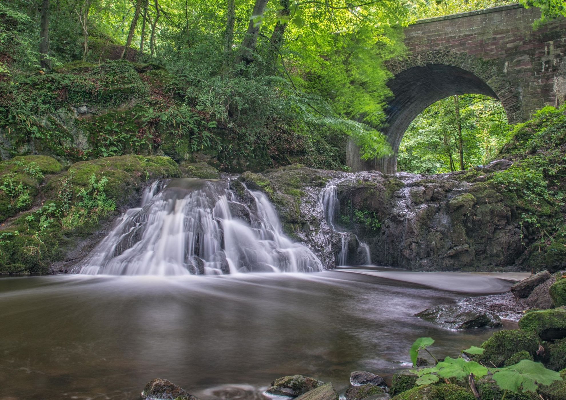 Arbirlot Waterfall, United Kingdom