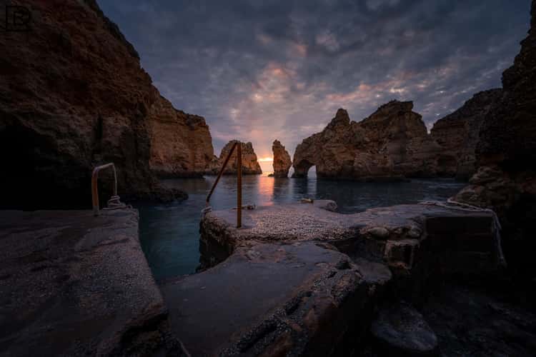 At Cape Bizar, Ponta da Piedade, Algarve