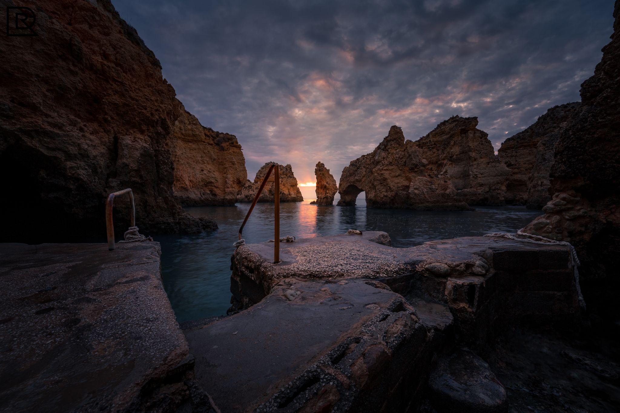 At Cape Bizar, Ponta da Piedade, Algarve, Portugal