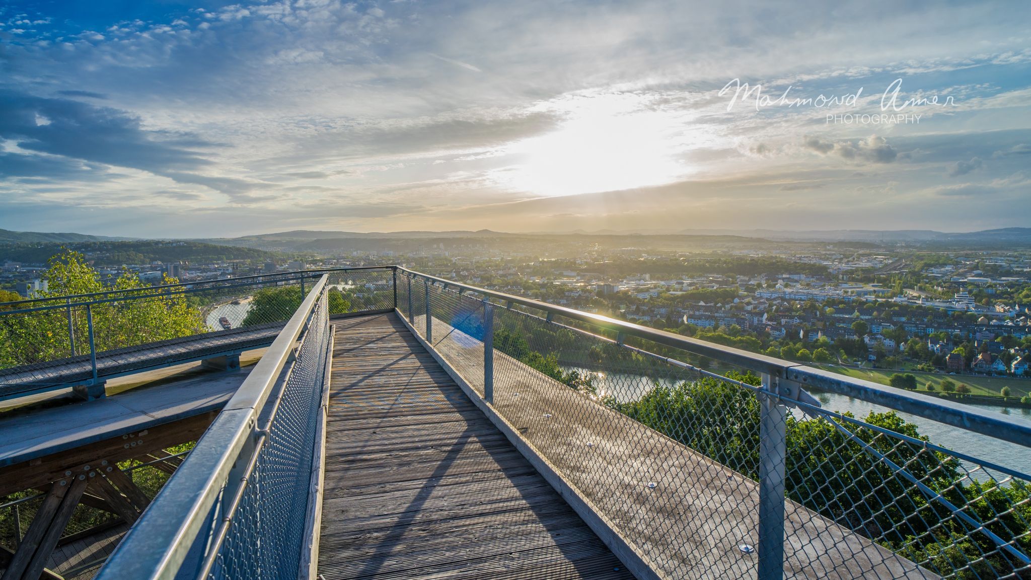 Observation deck Rhein-Mosel-Blick, Koblenz, Germany