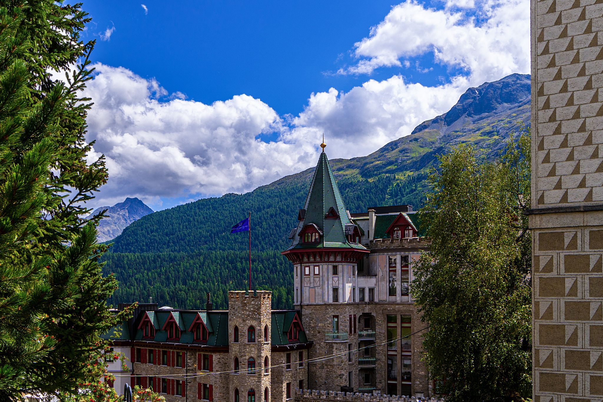 Badrutt's Palace Hotel, St. Moritz, Switzerland