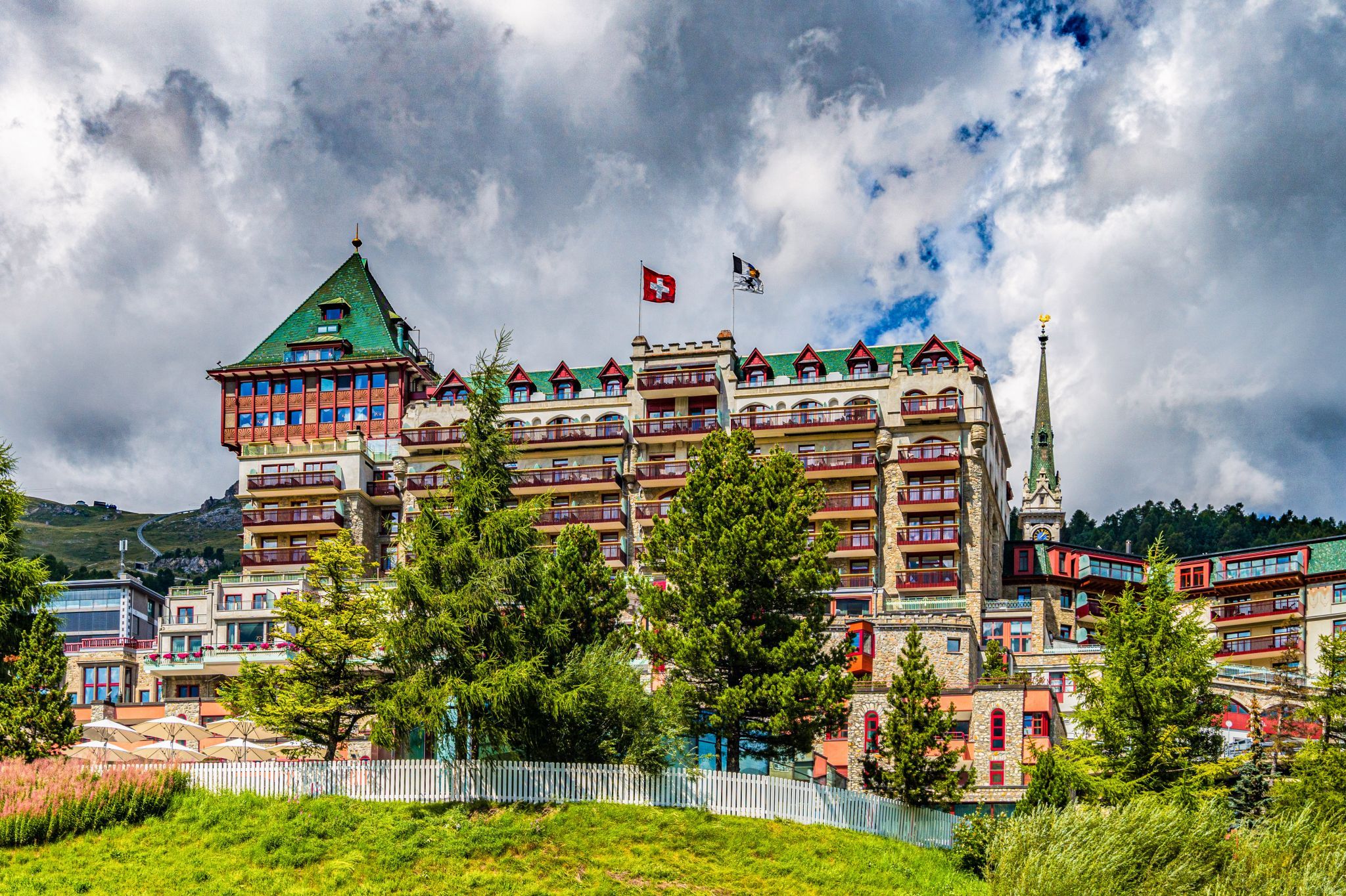 Badrutt's Palace Hotel, St. Moritz, Switzerland