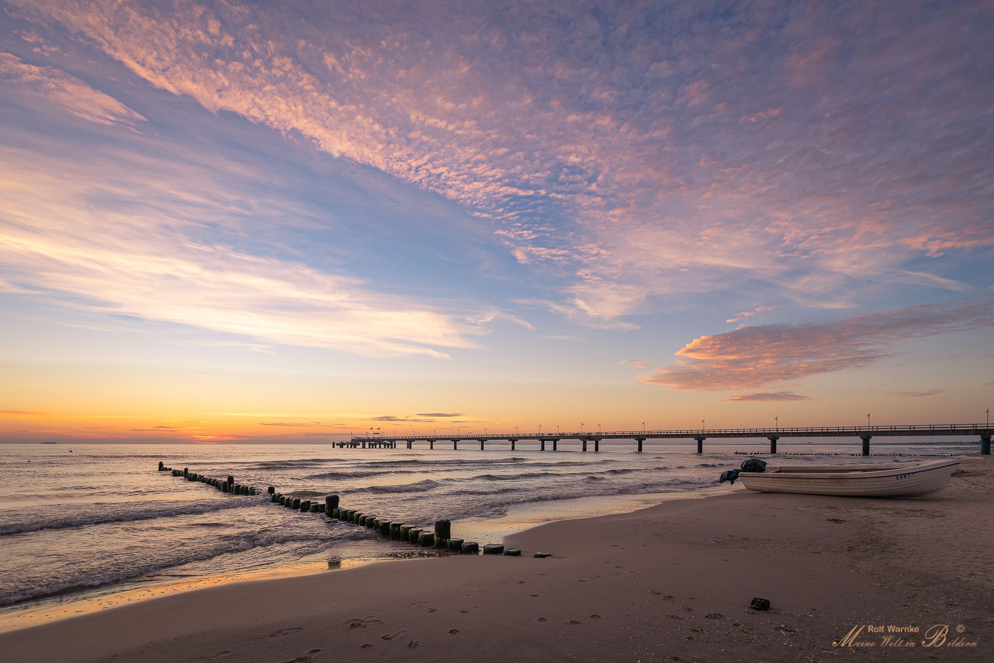 View of Seapier Bansin, Germany
