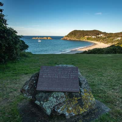 Beach Whale rescue spot Seal Rocks New South Wales, Australia