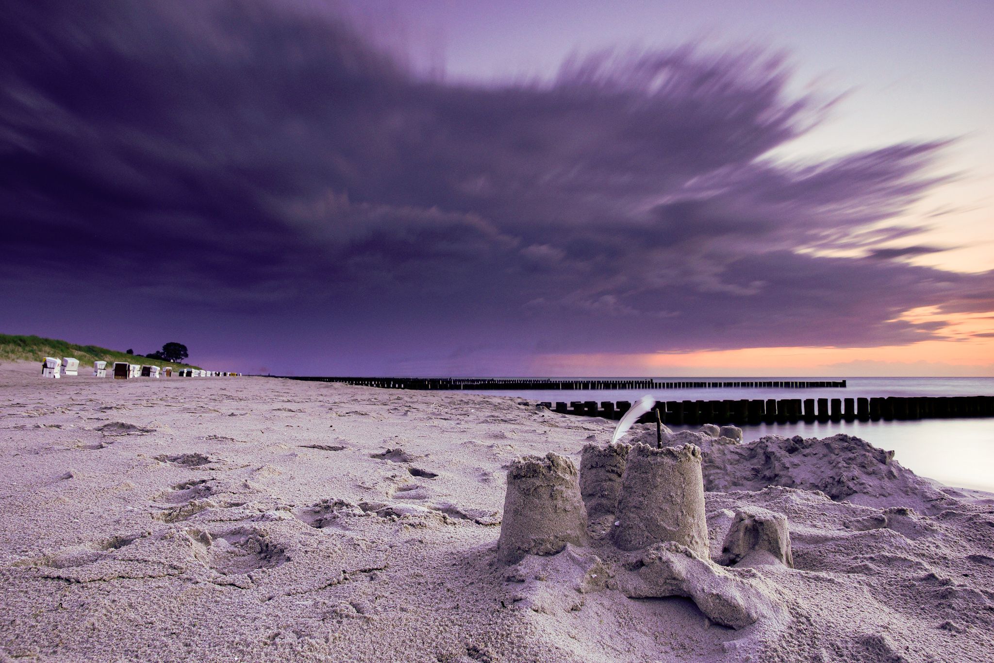 Buhnen Ahrenshoop, Germany