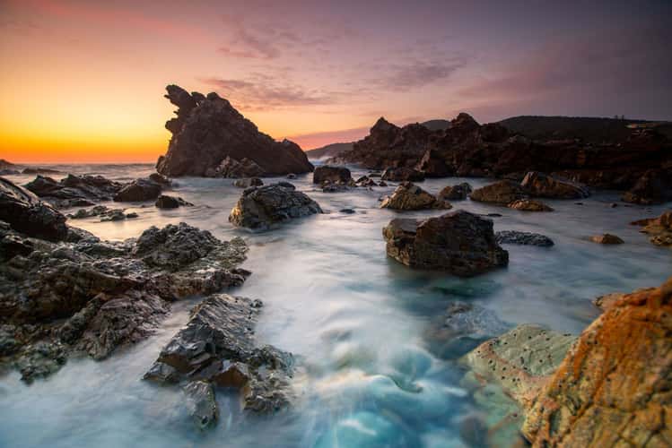 Burgess Beach Sunrise Forster New South Wales