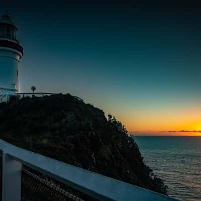 Cape Byron Lighthouse sunrise Byron Bay New South Wales, Australia