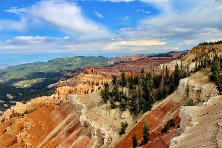 Cedar Breaks Sunset View Overlook