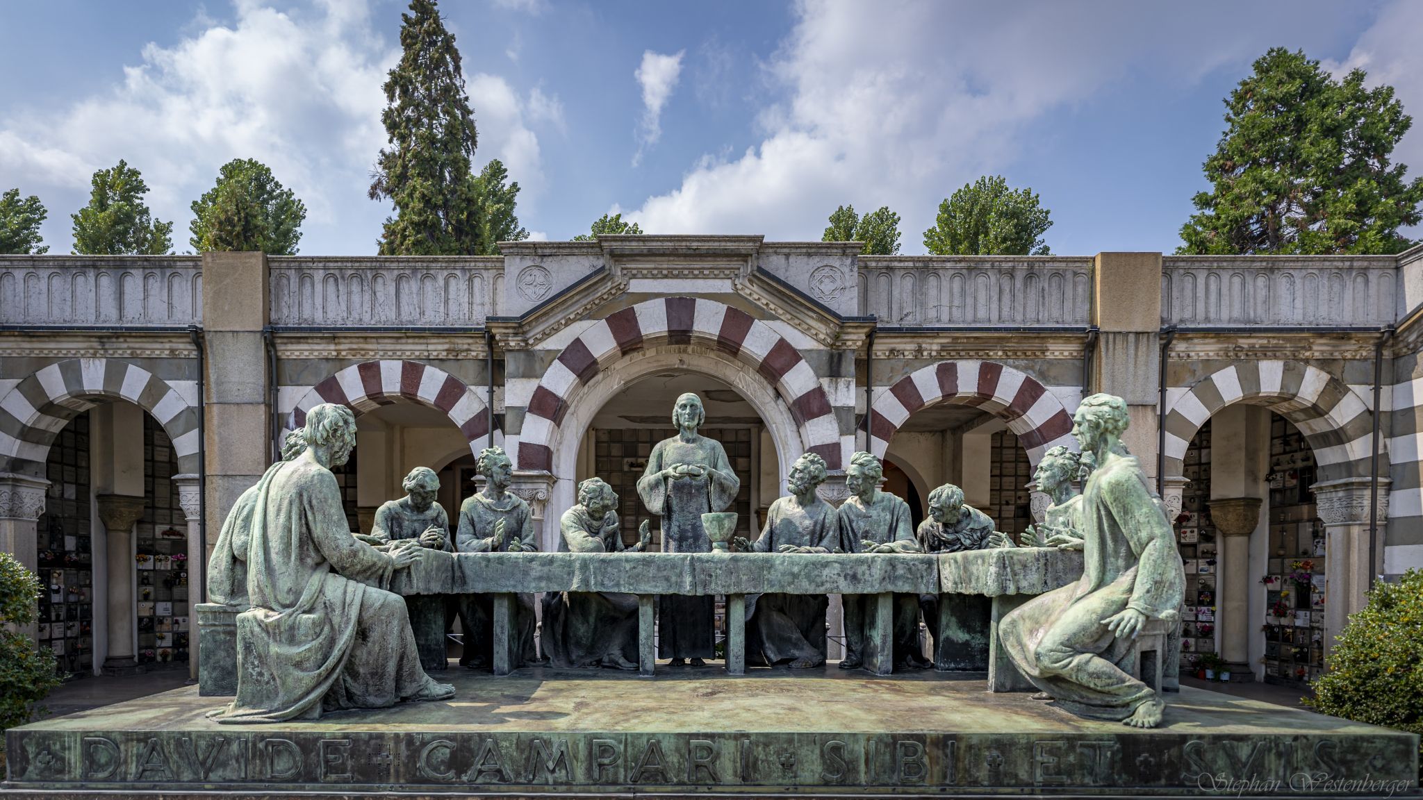 Cimitero Monumentale di Milano, Italy