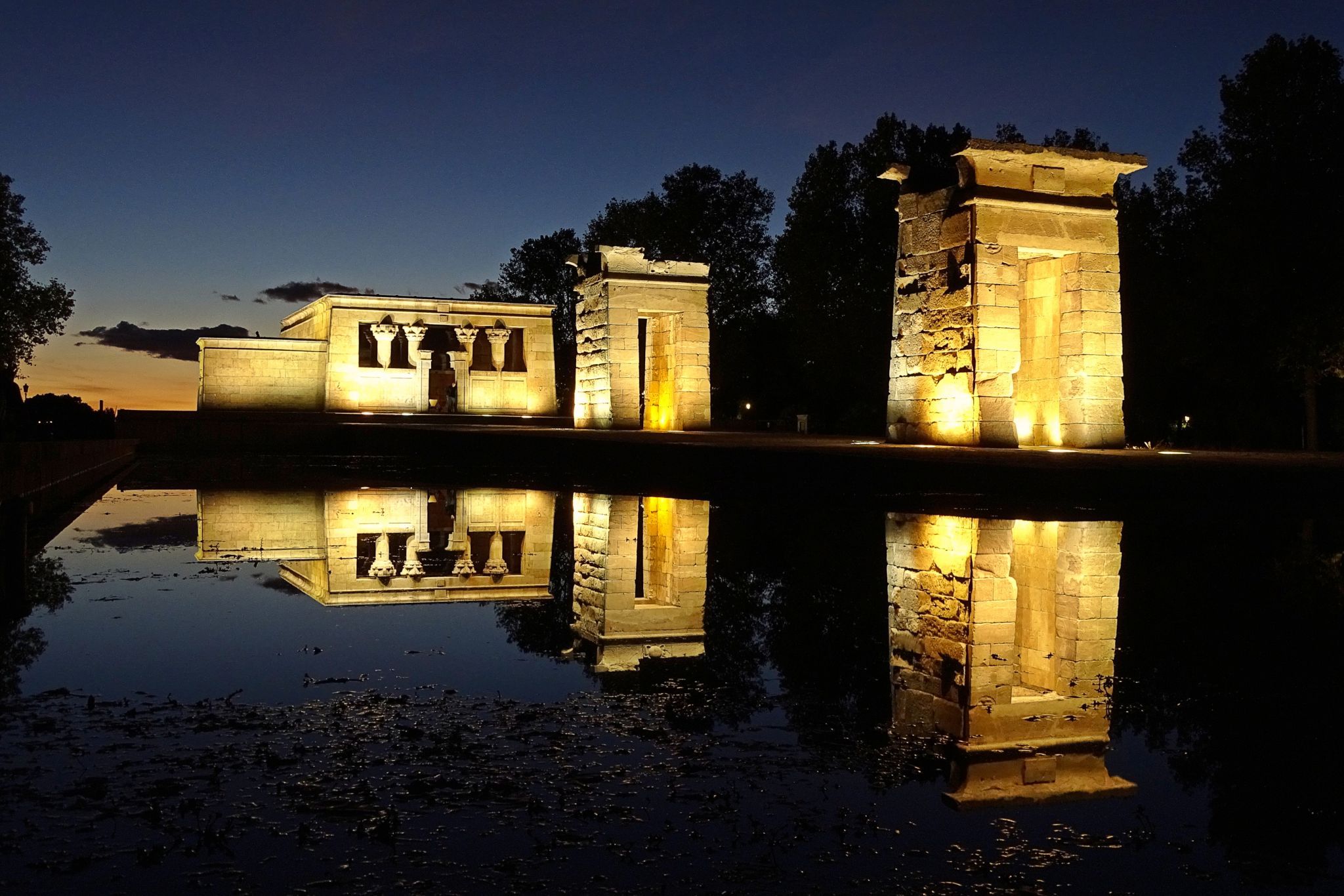 Temple of Debod, Madrid, Spain