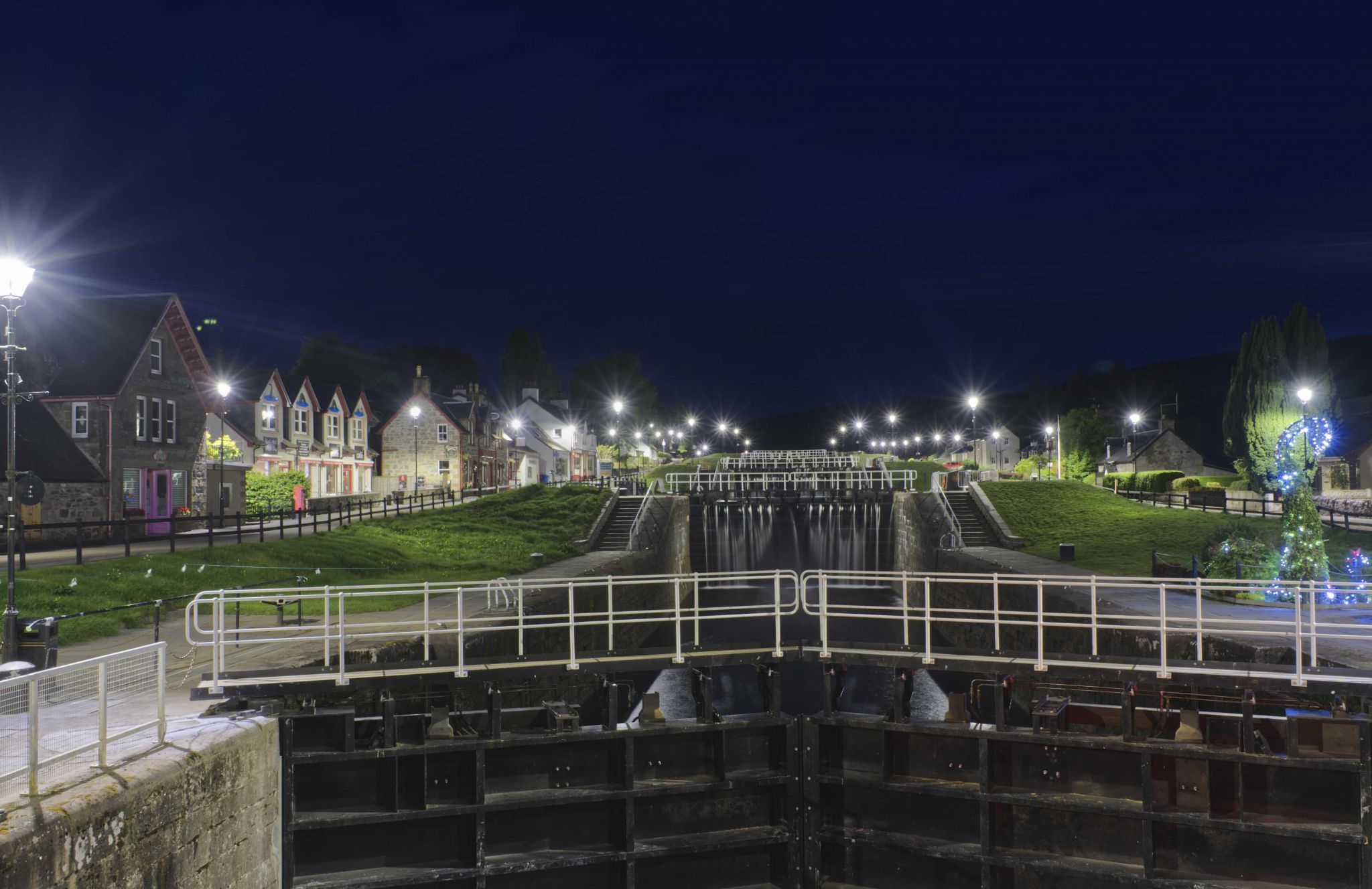 Fort Augustus locks, United Kingdom