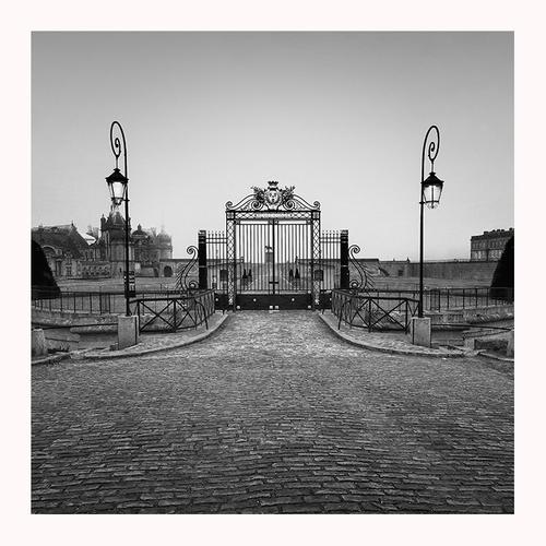 Front gate of Château de Chantilly