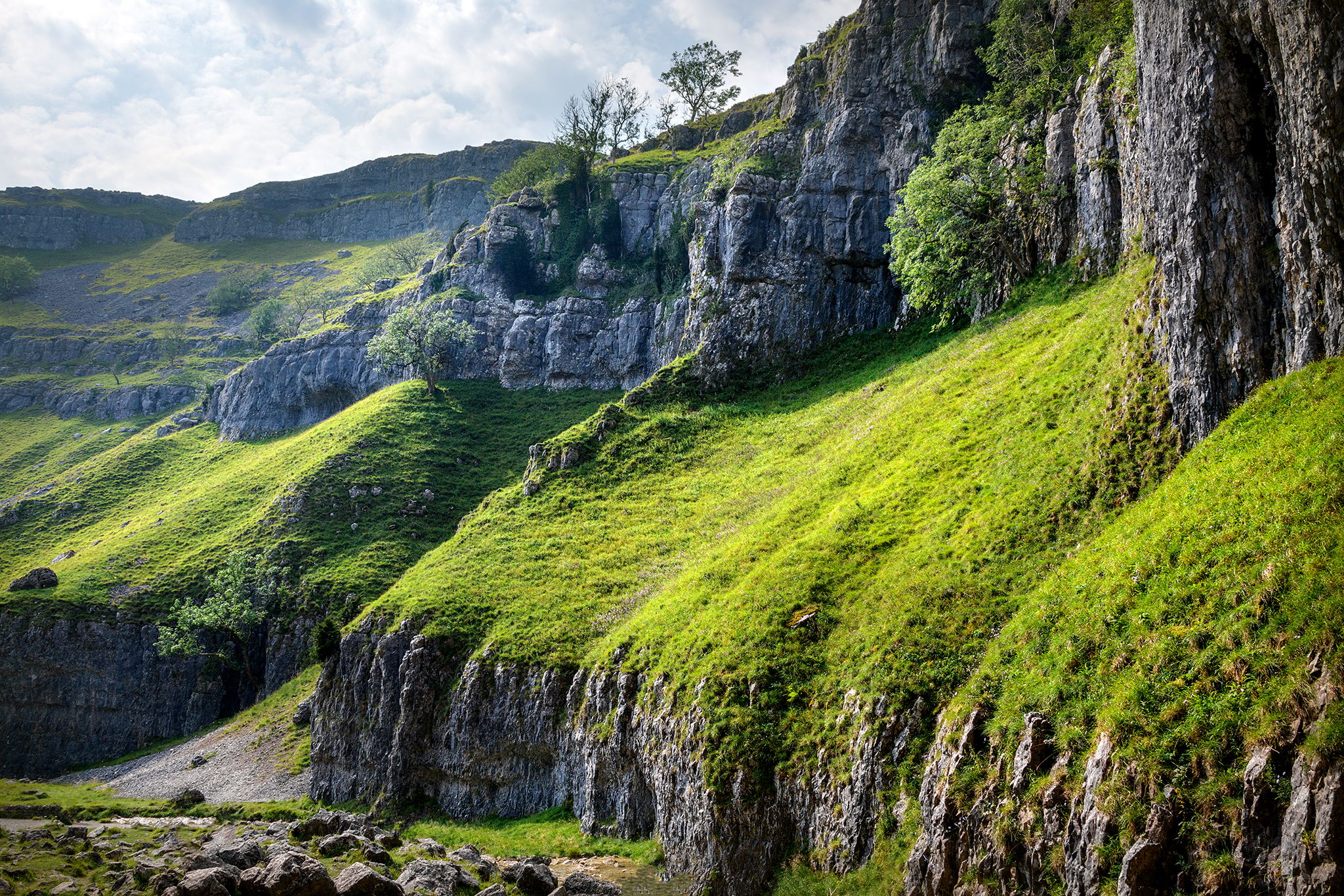 Gordale Scar Yorkshire Dales, United Kingdom