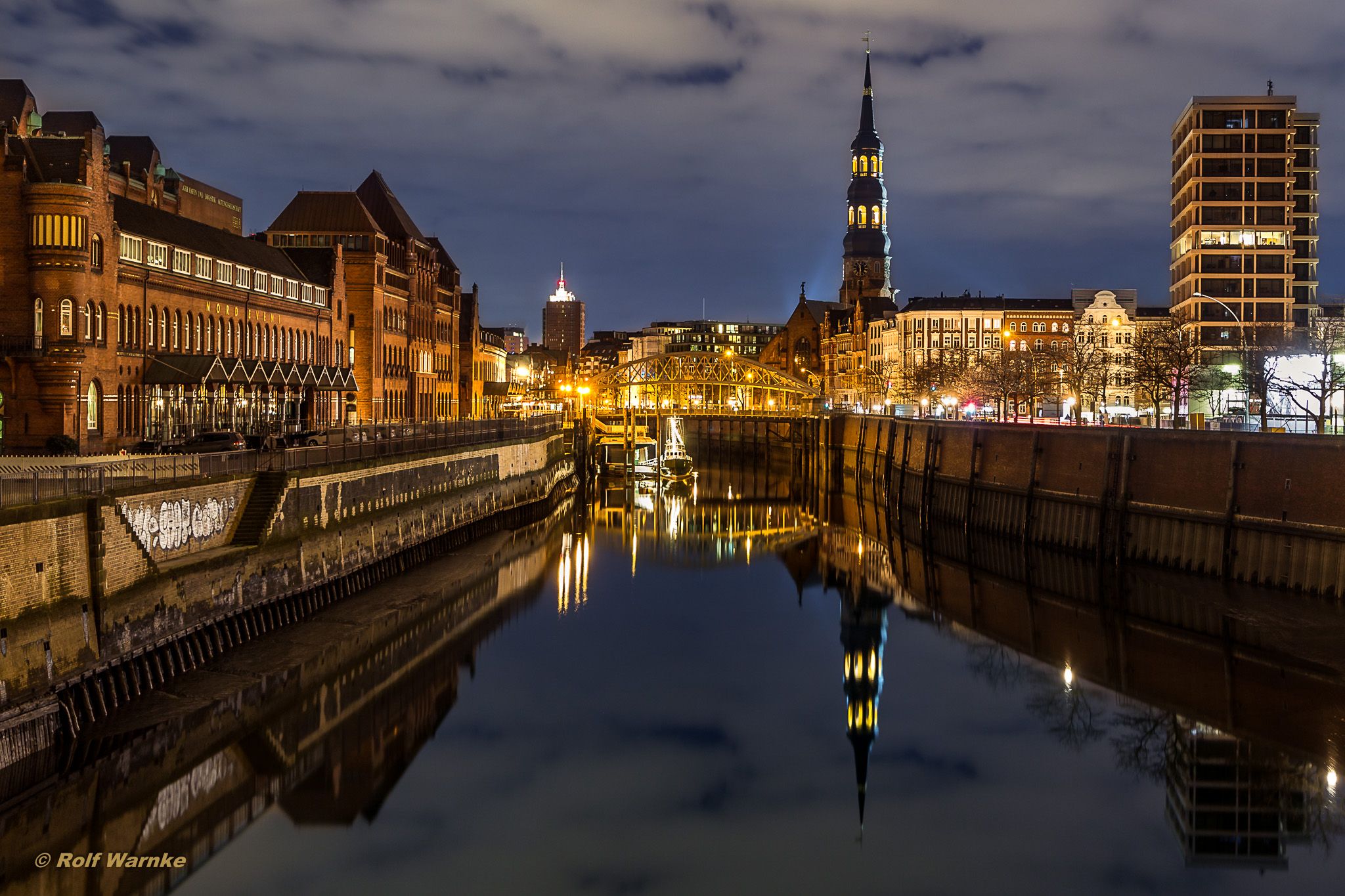 Hafencity (view from Wandrahmsteg), Hamburg, Germany