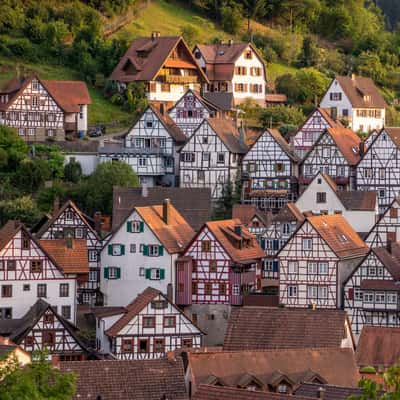 Half Timbered Houses in Schiltach, Germany