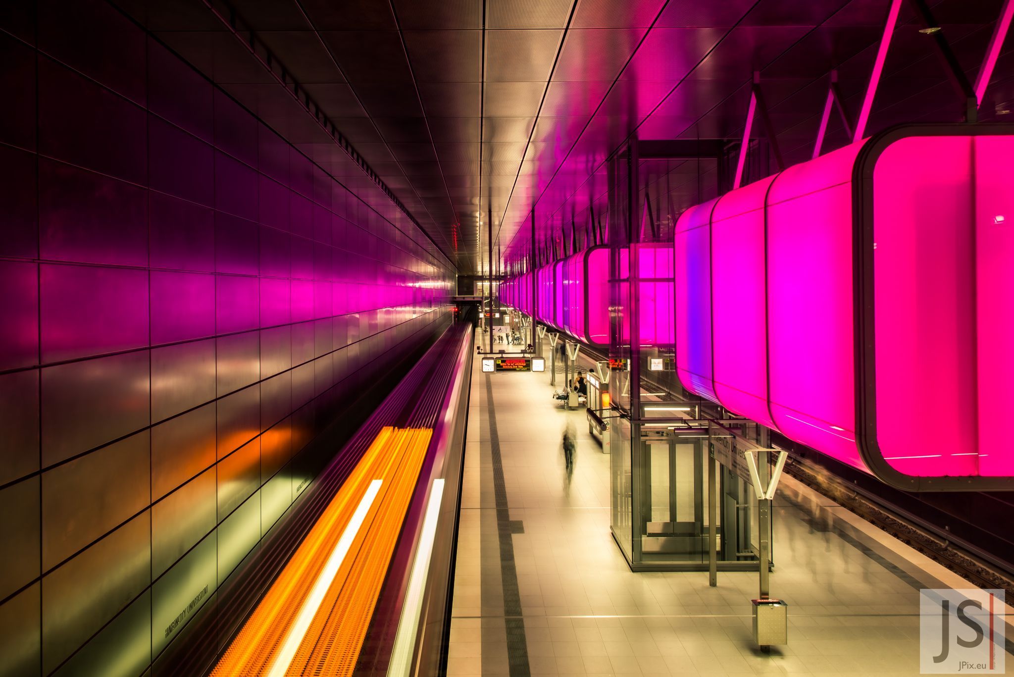 Metro Station, HafenCity Universität Hamburg, Germany