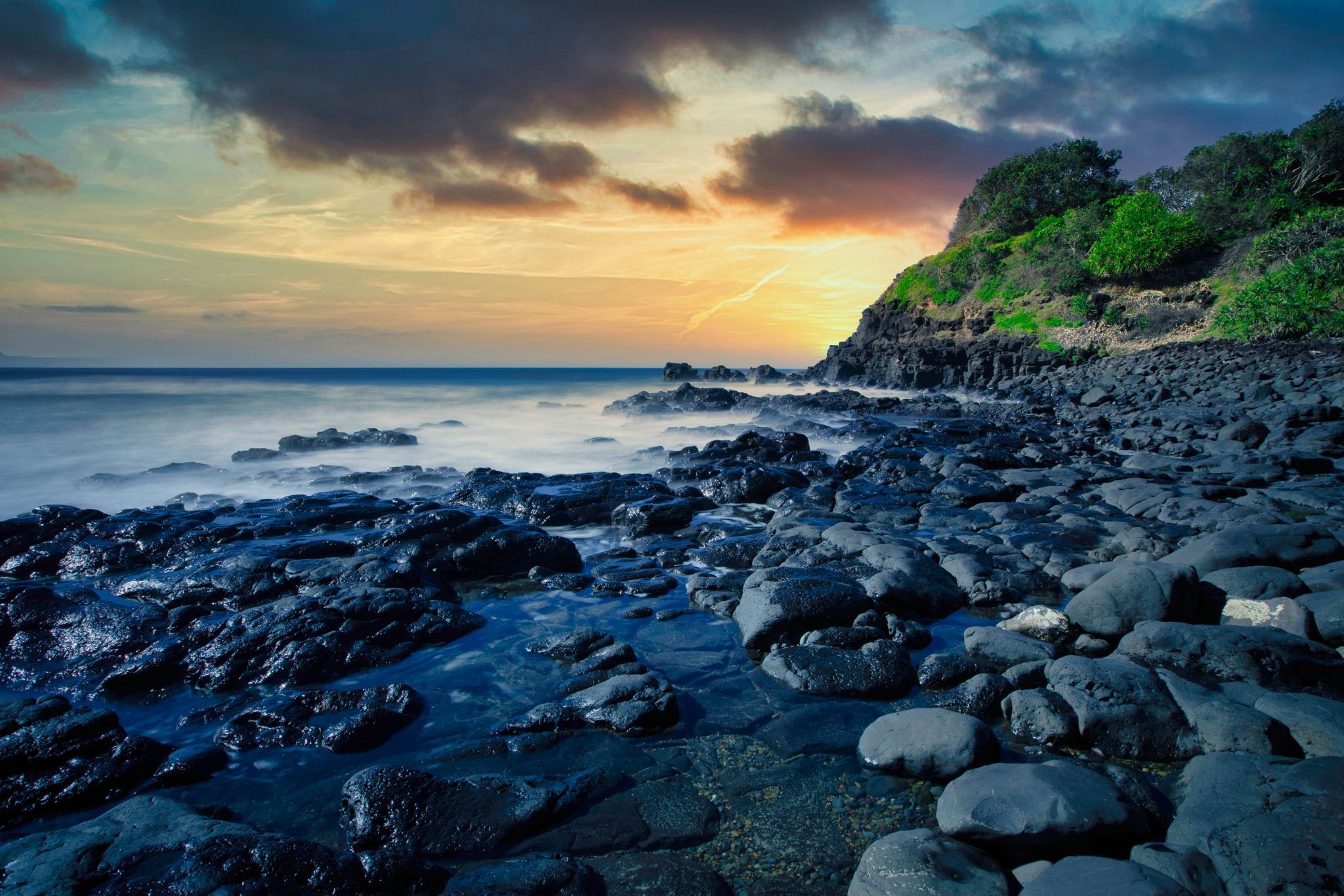 Iron Peg Lennox Head sunrise New South Wales, Australia