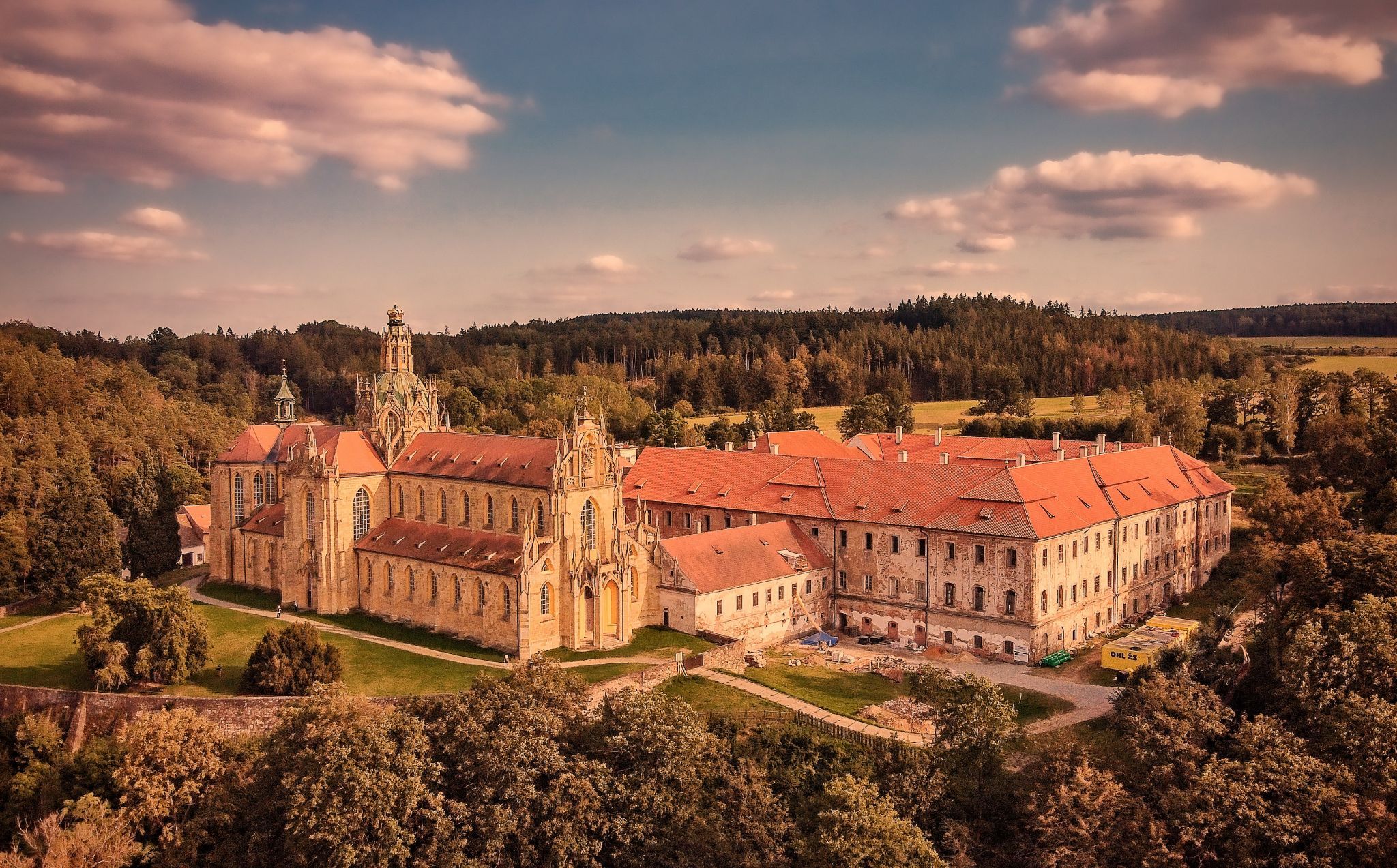 Kladruby Monastery, Czech Republic